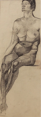 Nudo seduto