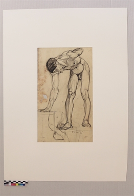 Nudo piegato in avanti