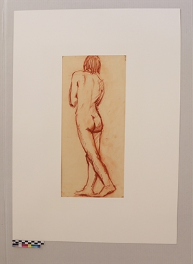 Nudo di spalle