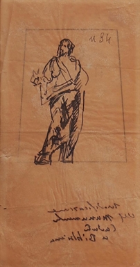 Studio per monumento (ai caduti in bibbiena)