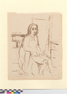 Cecchina nello studio