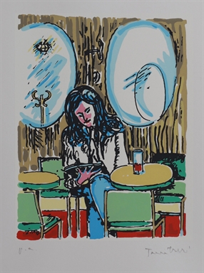 Ragazza al bar
