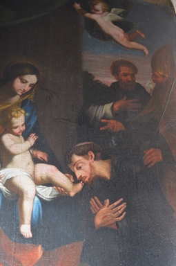 Madonna con bambino e santi